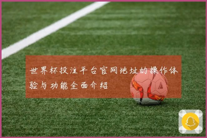 世界杯投注平台官网地址的操作体验与功能全面介绍